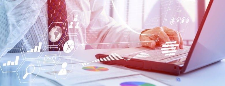 reviewing-a-financial-report-in-returning-on-investment-analysis-picture-id1083717132