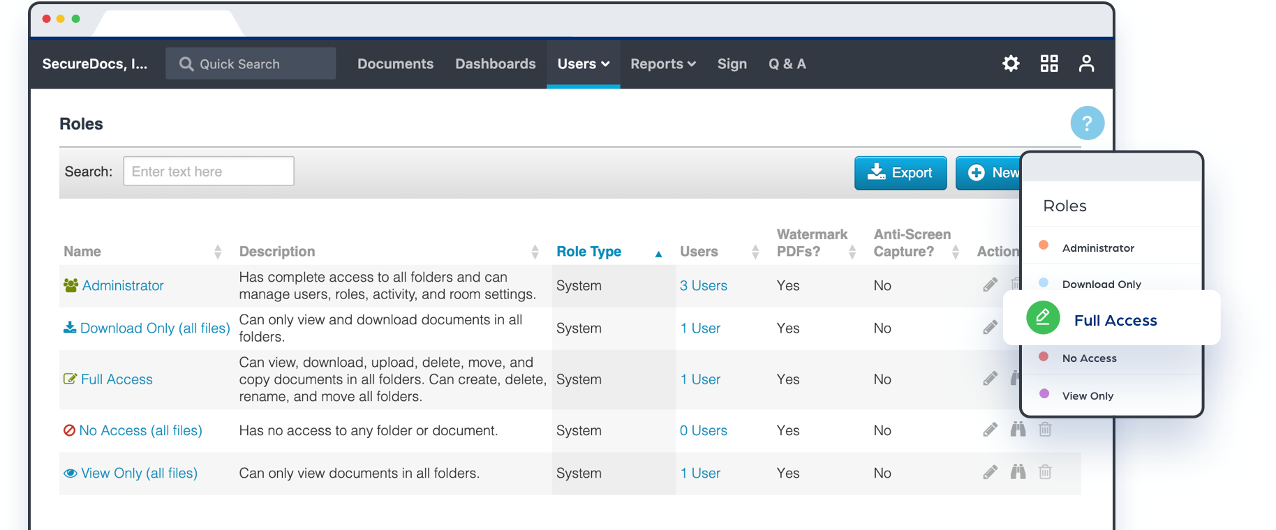 Permission-Based Roles