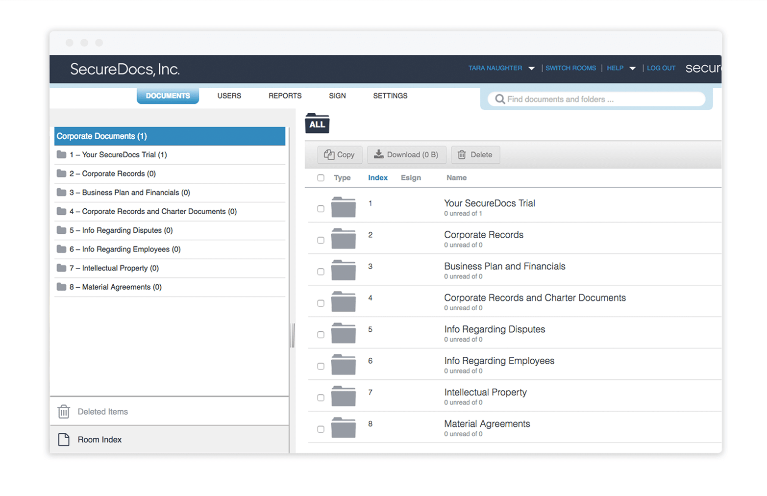 Virtual Data Room Software Securedocs